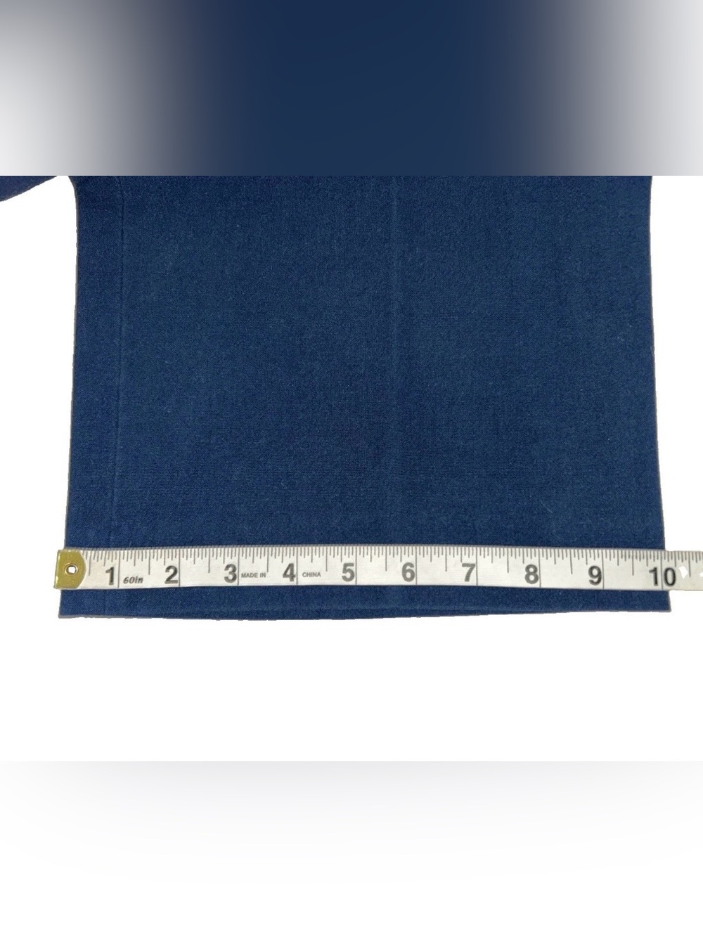 Lane Bryant 22 Petite Navy Blue Womens Trousers Stretch Dress Pants 27.5” Inseam - Picture 8 of 9